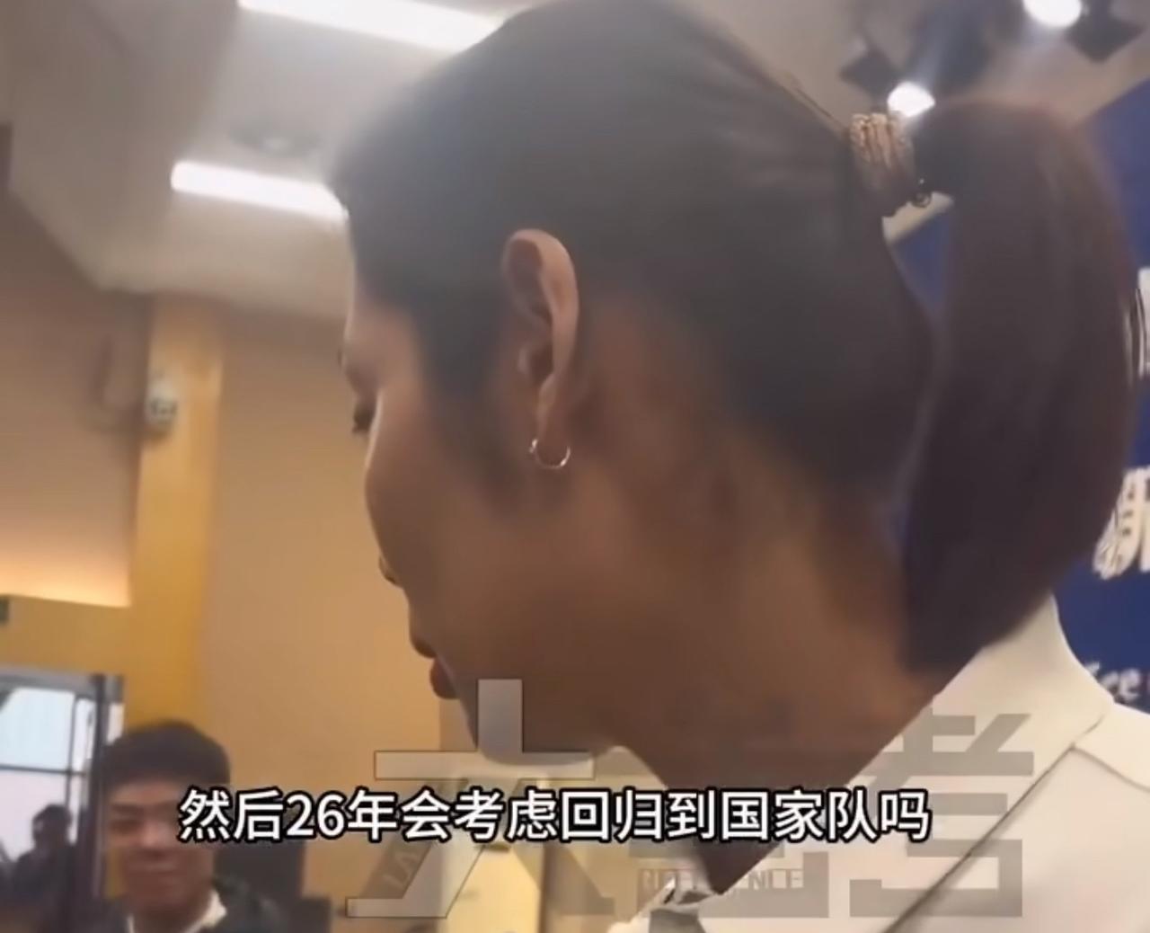 朱婷正面回应是否回归中国女排！明年2026年亚锦赛是中国女排至关重要的一场比赛，