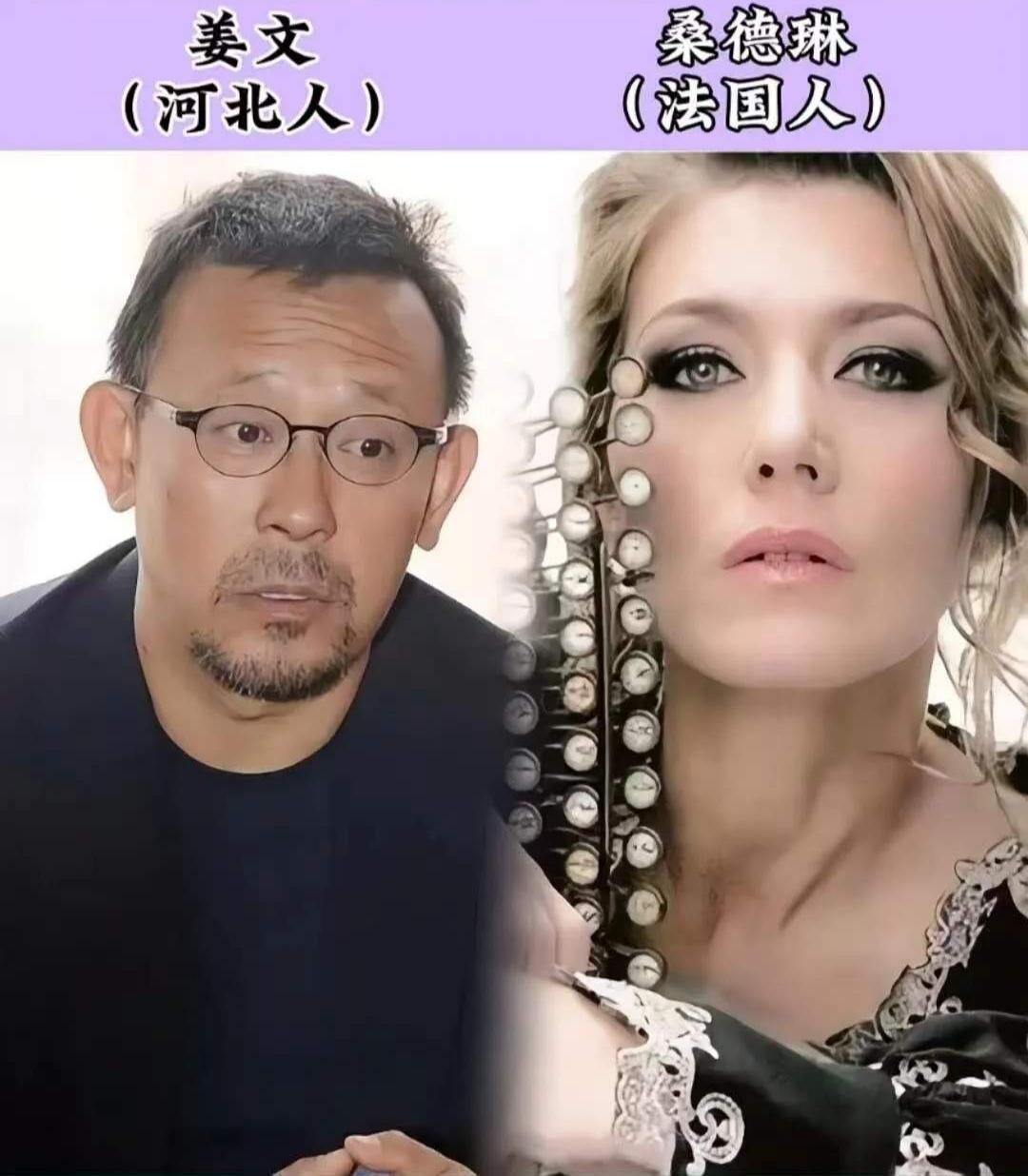 于晓光娶了韩国人秋姿炫刘烨娶了法国人安娜姜文娶了法国人桑德琳娶了外国媳妇的
