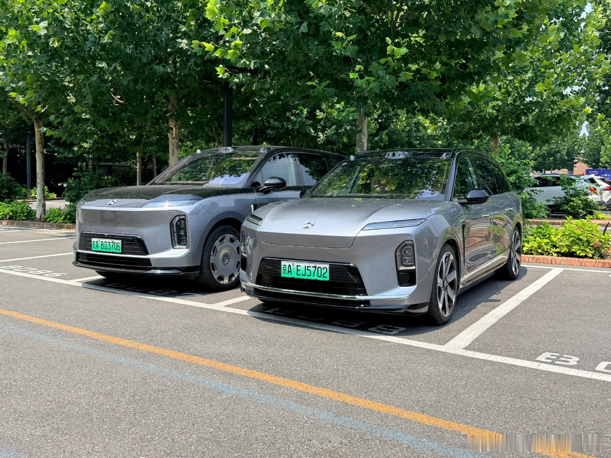 分享下最近我一直在开这两台车，ES9和ES8，开过才知道，这车是真牛逼...
