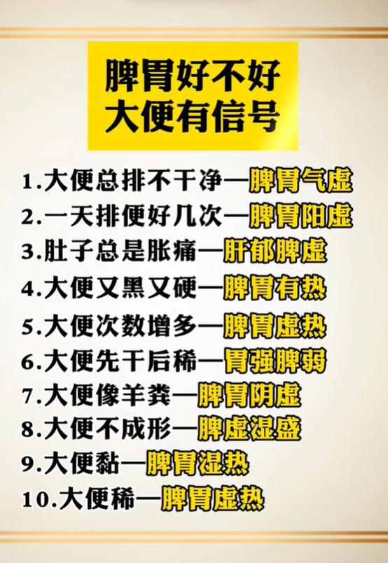 脾胃好不好，从大便十种状态就能看明白