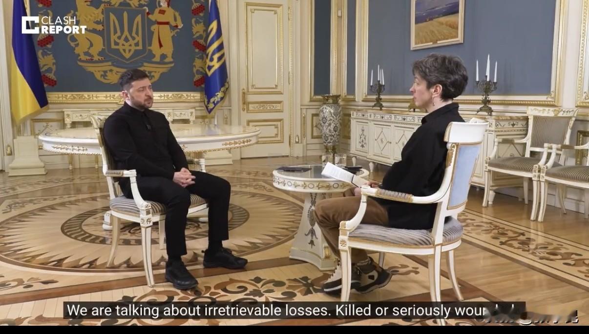 泽连斯基今天写道：“自12月以来，我方平均每月歼灭敌军约3万至3.5万人。直到近