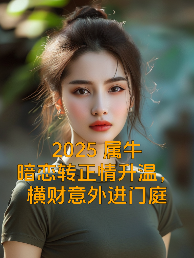 2025属牛：暗恋转正情升温，横财意外进门庭