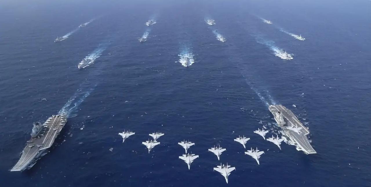 解放军军舰现身第三岛链！美国集结300多架战机，为何我们几乎没有任何反应？美媒的