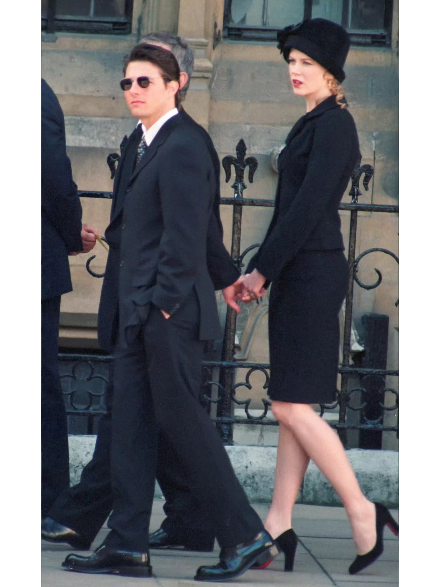 1997年，戴妃葬礼上的妮可基德曼🖤