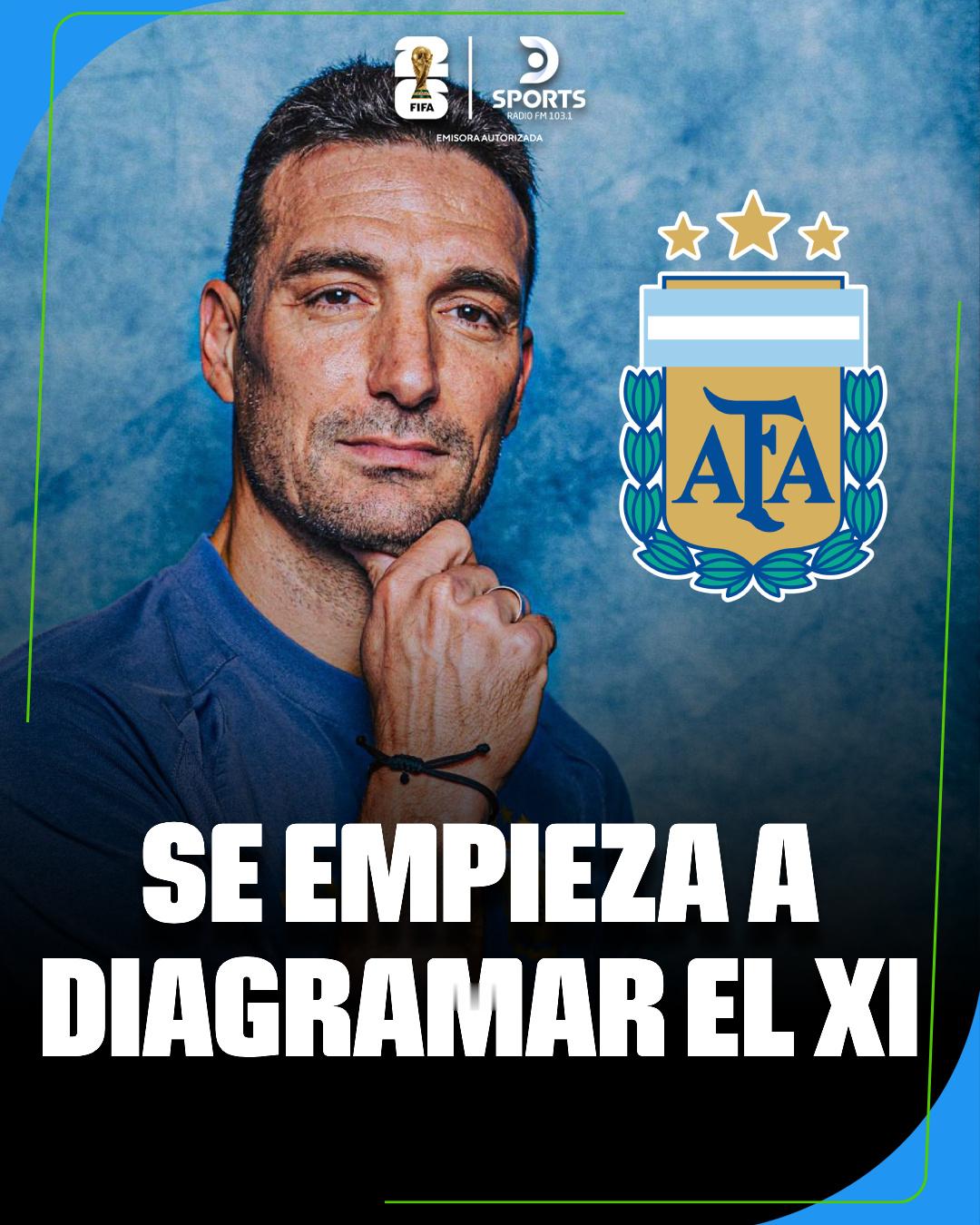首发阵容开始浮现🚨🇦🇷在阿根廷国家队最后一次训练后，多名球员正逐步锁定对