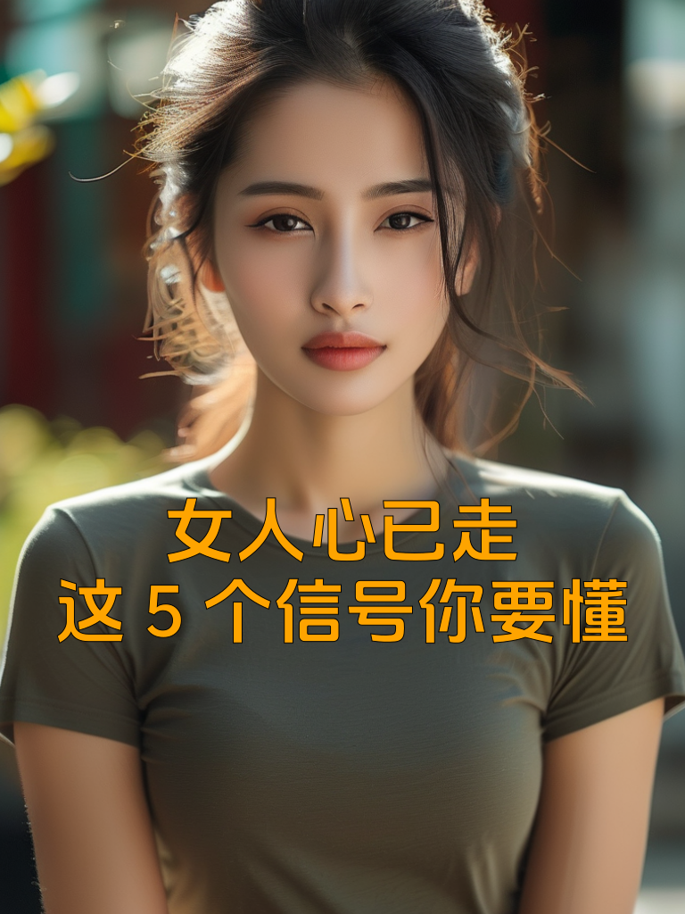 女人心已走，这5个信号你要懂