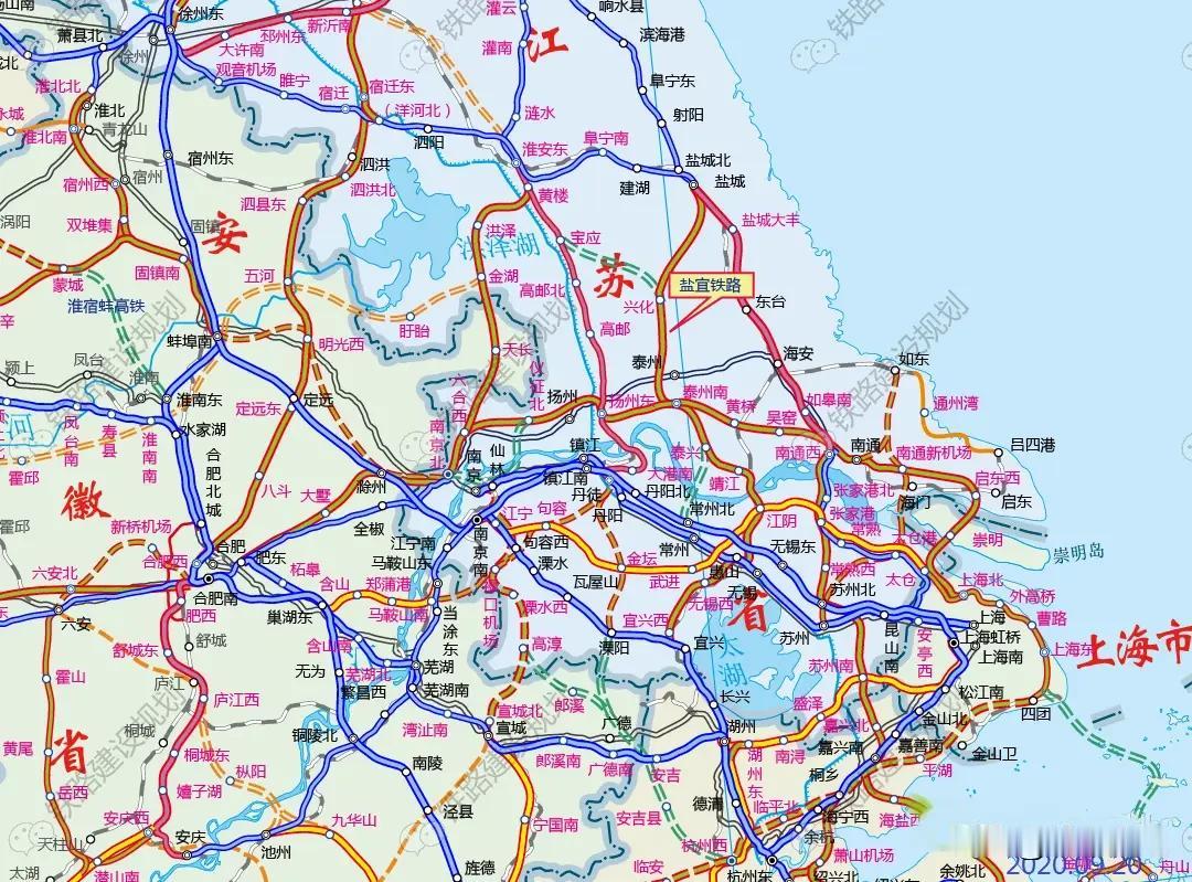 江苏高铁，合新高铁已经规划好了的，是必须要建的，既定事实，无法改变。通往大西南