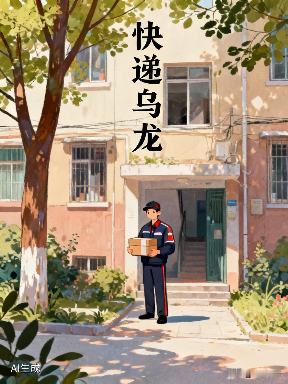 快递员派件：有个叫“玩我鸟”的，电话死活打不通只好在楼下大喊：“玩我鸟！玩我