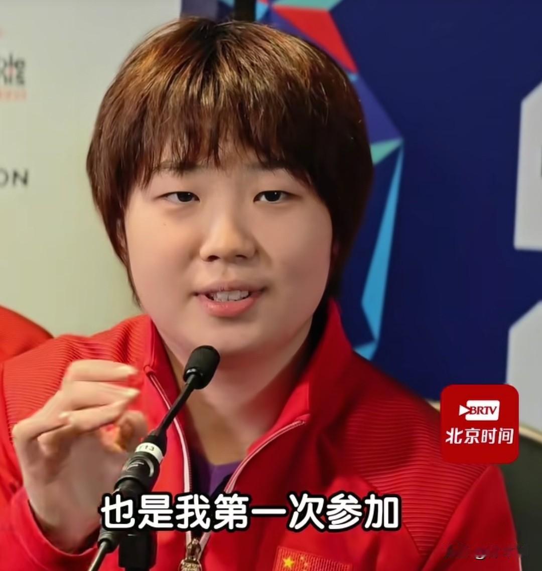 蒯曼大丫头还是那么的实诚，在记者采访，先表达了自己没能为队伍砍下一分的遗憾，又是