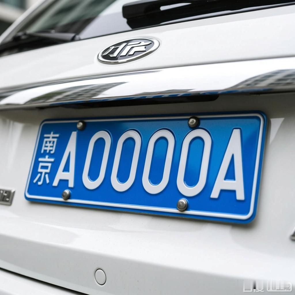 南京这位女士的手气，真是绝了！给新车上牌，随手一点，竟选中“苏A0000A”！