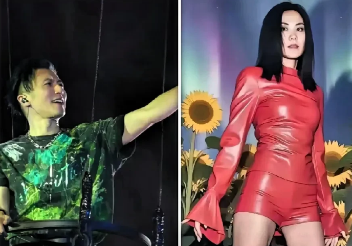 昨天晚上王菲决得自己又赚了王菲的男朋友谢霆锋，昨晚在北京演唱会的的一个小细节