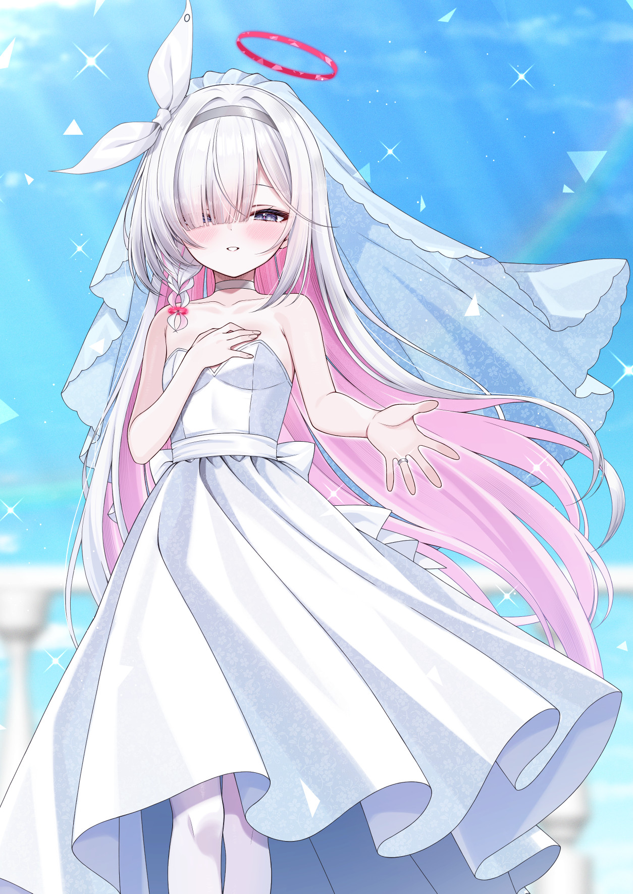 动漫普拉娜画师：ふけまちpid：129822​​​
