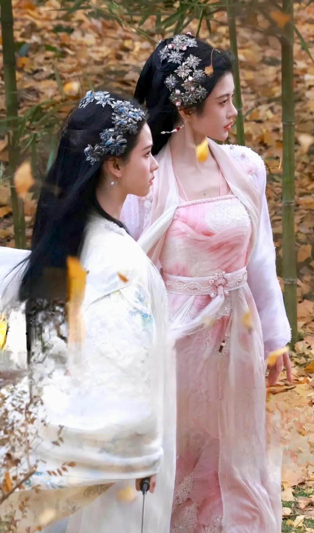 这是什么神仙双女主剧？集齐了鞠婧祎陈都灵两大美女，太养眼太好嗑了吧!话说小