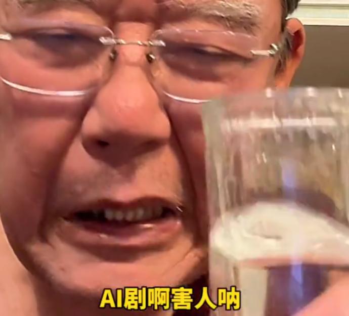 “珍爱生命，远离短剧”，74岁的老戏骨李立群亲自下场开怼：AI短剧，真害人不浅。