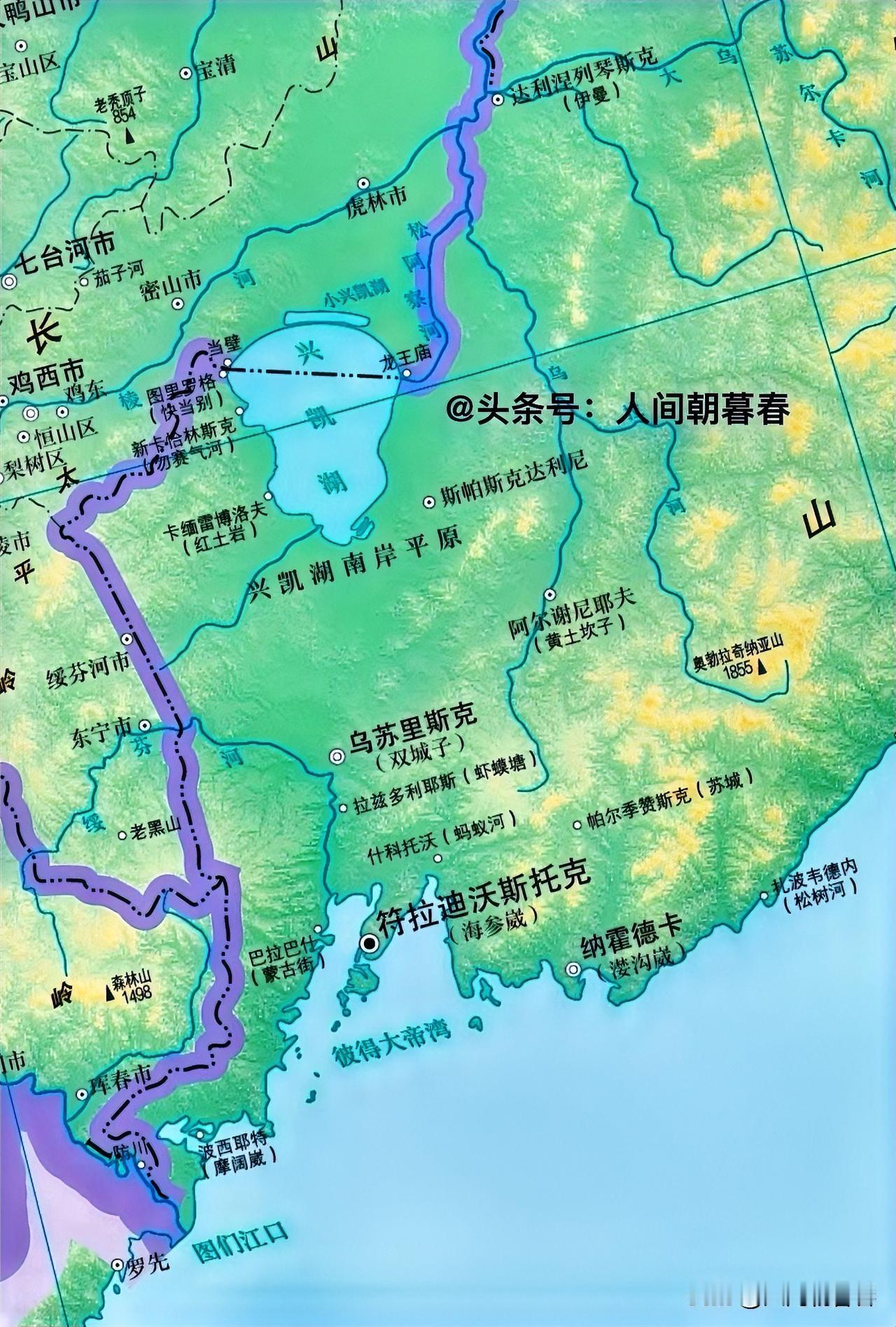 我们如今所看到的俄罗斯一侧的兴凯湖南岸平原整体开发不足50%。地理上，兴凯湖南岸