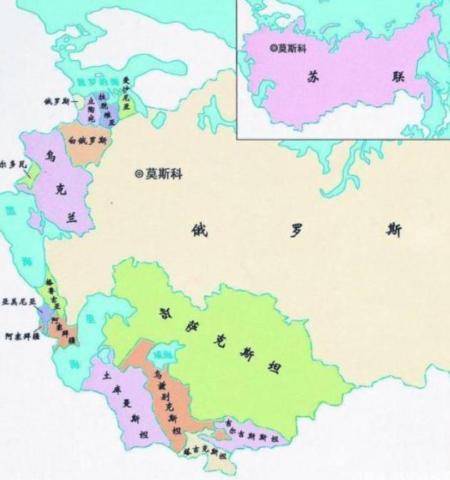 苏联这辈子肠子都悔青的两大昏招！亲手拆分中国领土放跑外蒙古，硬捧哈萨克斯坦做大中