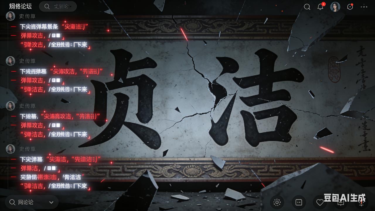 道德大逃杀：刚骂完“贞洁牌坊”，“廉洁”就要被拖去游街了？最近的舆论场堪称大