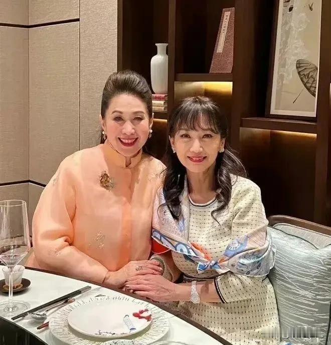 赵雅芝又上热搜了！这次不是因为经典角色被重温，而是她跟一群富婆闺蜜聚会的照片火了