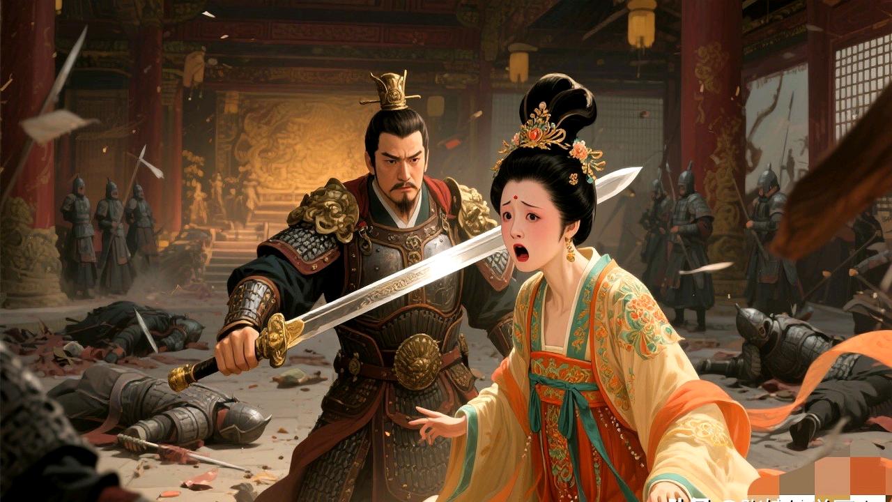 公元710年，李隆基终于如愿以偿得到了上官婉儿的陪侍，但是在一阵忙活之后，李隆基