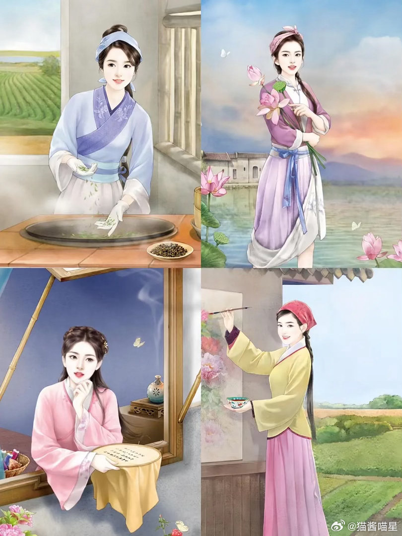 这小刘海小头巾真的是古装剧的规格吗？