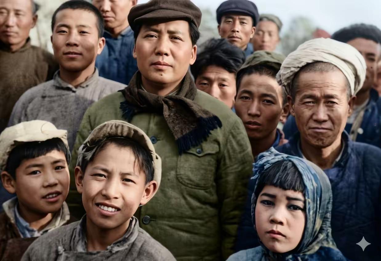 1943年，延安[比心]