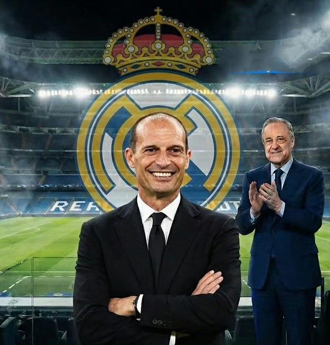 阿莱格里能被皇马看上很正常。他在Ac米兰一个意甲冠军，在尤文图斯有5个意甲冠