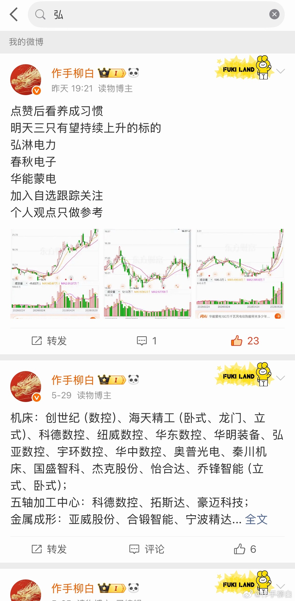 春秋没机会上车其他两只还行弘淋电力20厘米华能蒙电也去红的点赞178