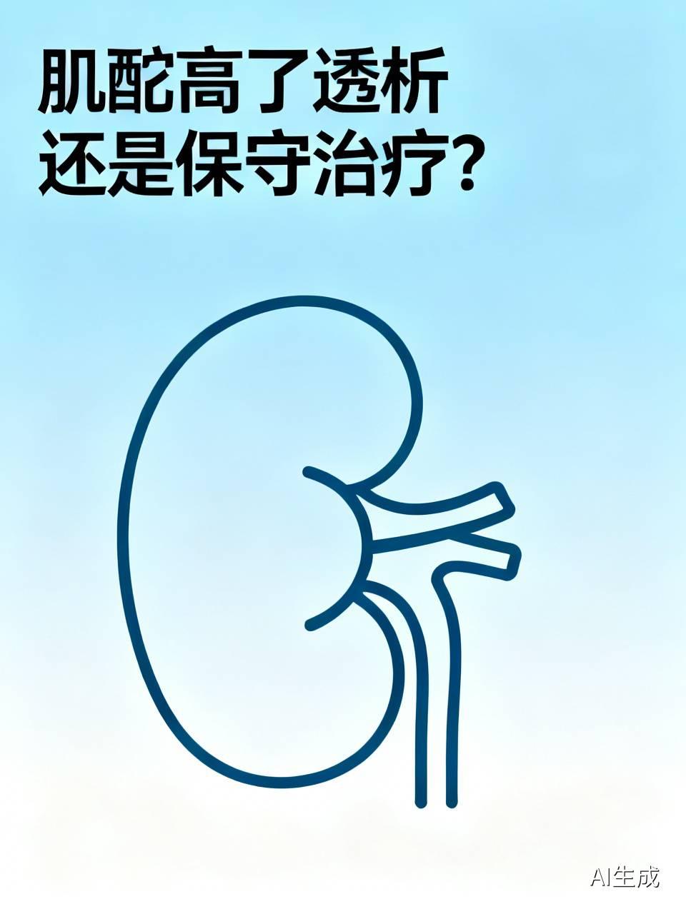 肌酐高了透析还是保守治疗?肌酐高了选透析还是保守治疗，得具体情况具体分析。肌酐