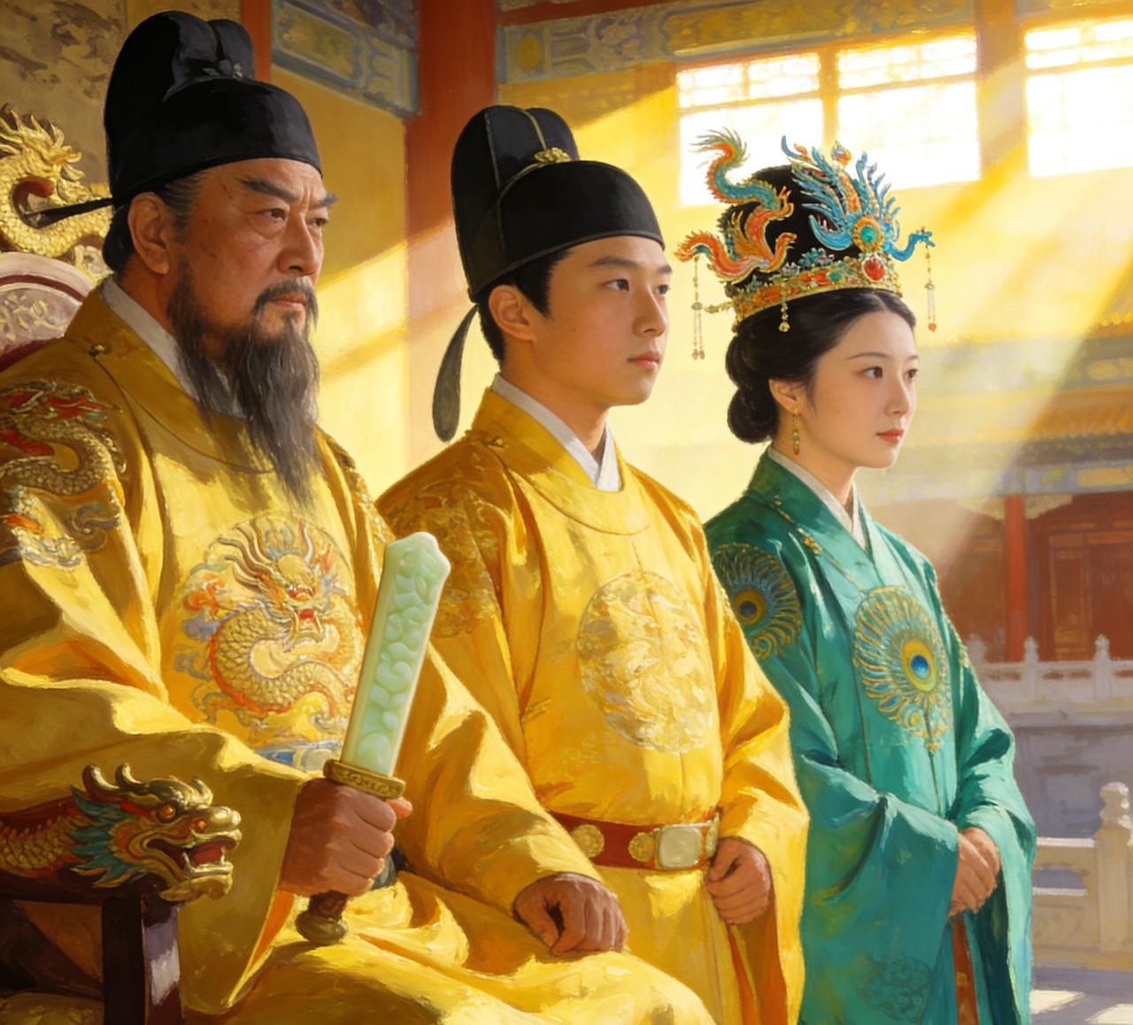 1402年，朱棣的燕军攻破南京城门，明朝第二位皇后马氏抱着7岁的太子纵身跳入火海