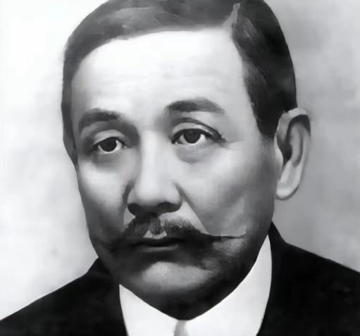 孙中山就任临时大总统那天，电邀兄长孙眉回国。卫兵领着他走进休息室，墙上挂着巨大的