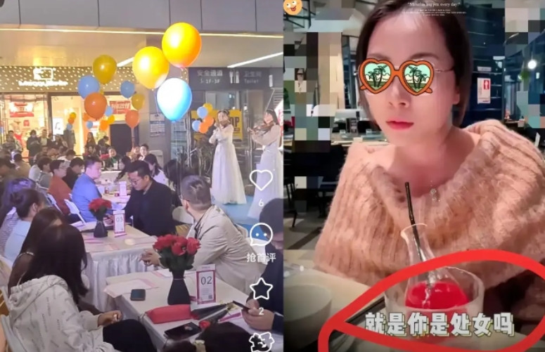 最近刷到个相亲视频，桌上聊到彩礼，男的突然问“你是处女吗”，女的也不怵，直接回“