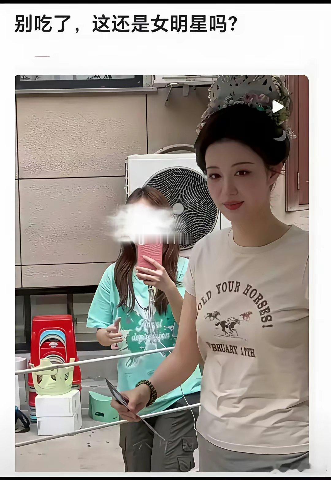 王楚然被喷吃的多，看起来有点壮，你们觉得呢？