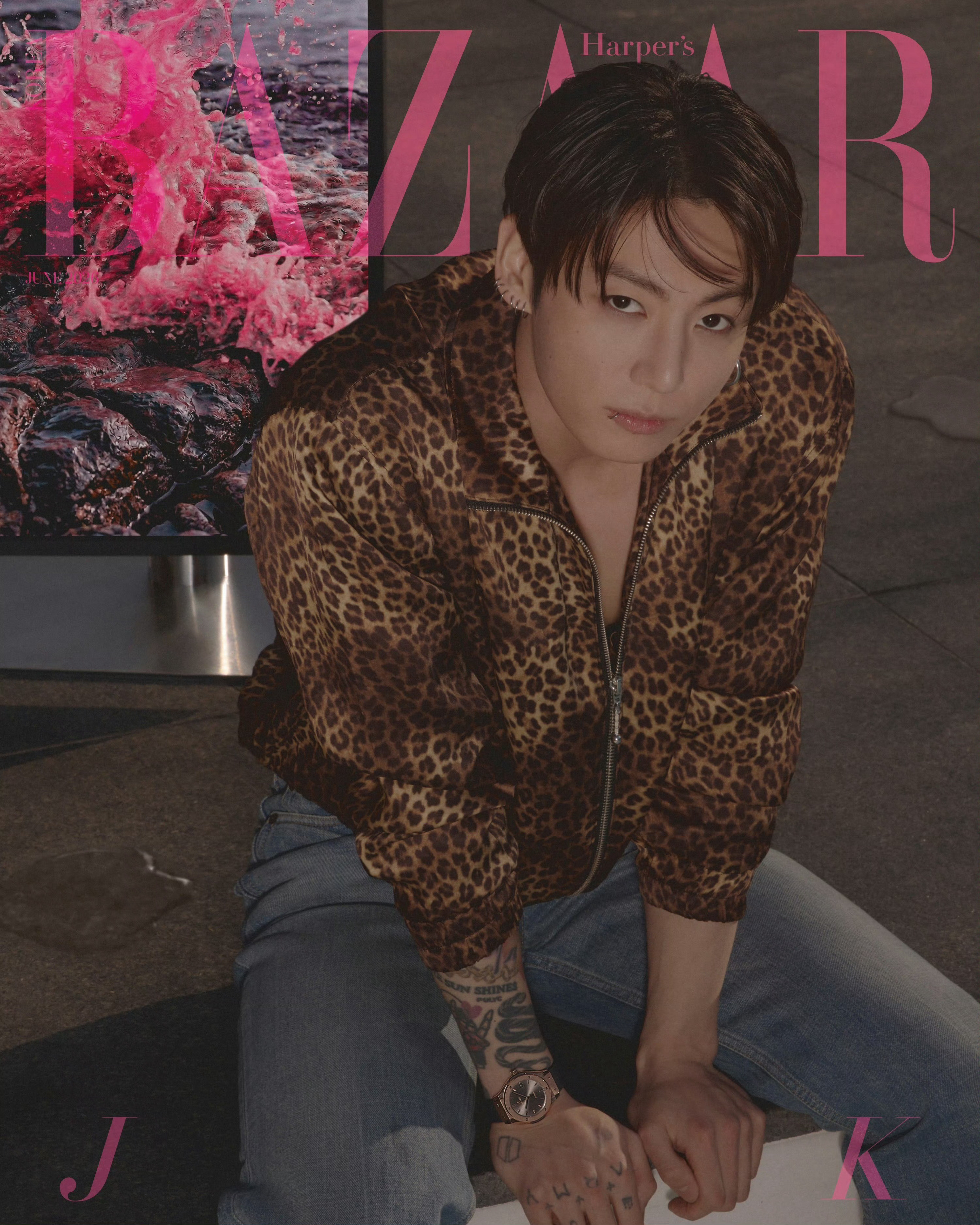 JK田柾国✖️BAZAARKorea六月刊封面