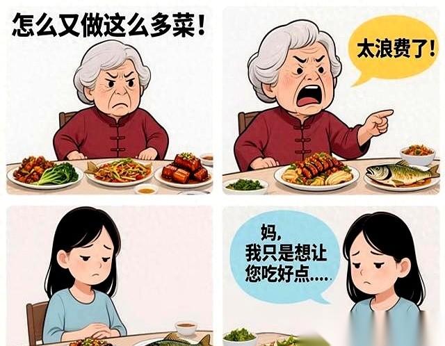 就因为一顿饭,100块钱的海鲜烧鸭。我婆婆,转头就跟七大姑八大姨打电话,哭着说