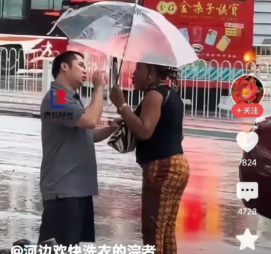 遇到外国人打车不付钱怎么办？这就是试探在中国违法的底线成本。图中黑人女性