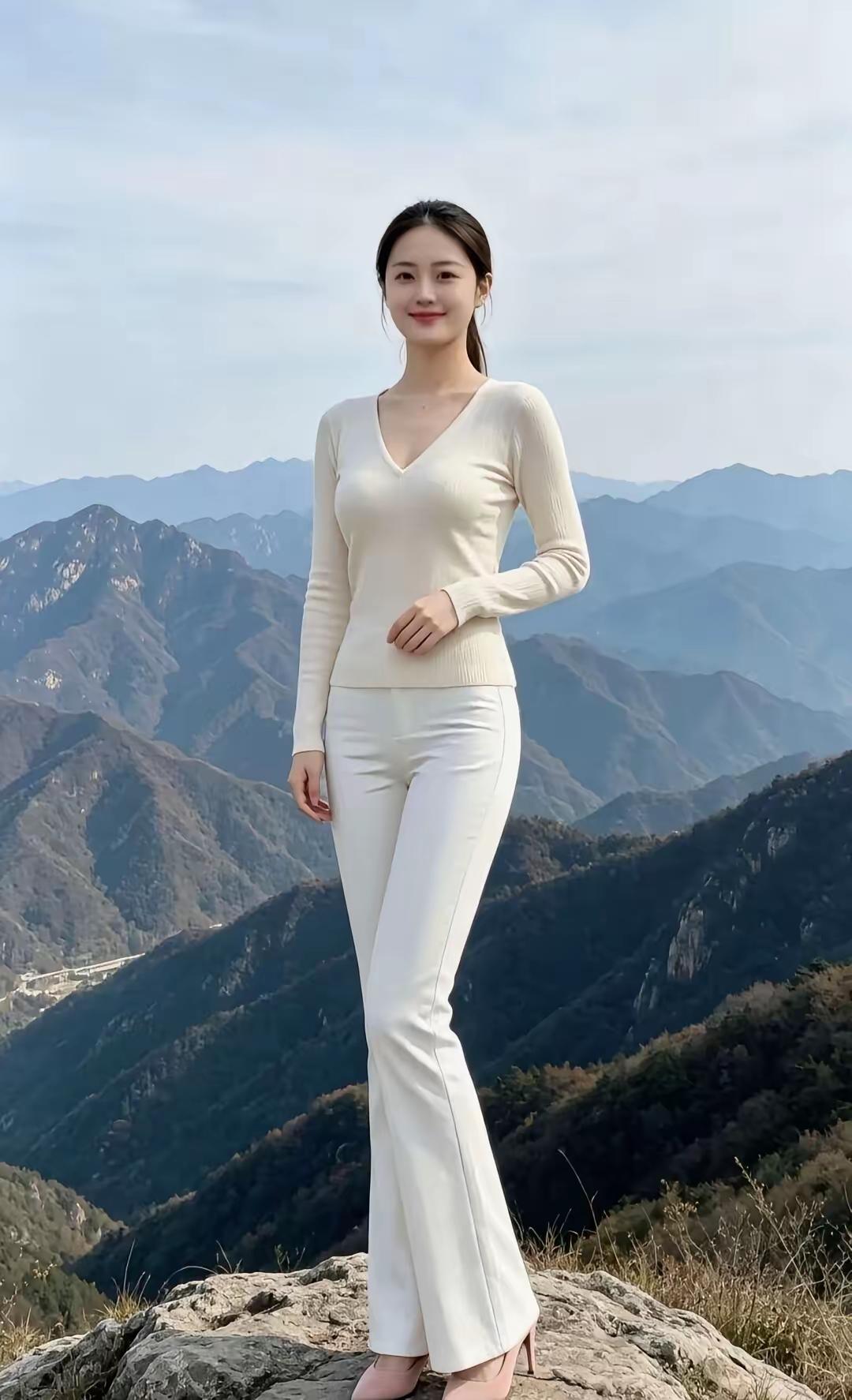 穿着这一身去相亲，哇，对方的眼珠子会放光。