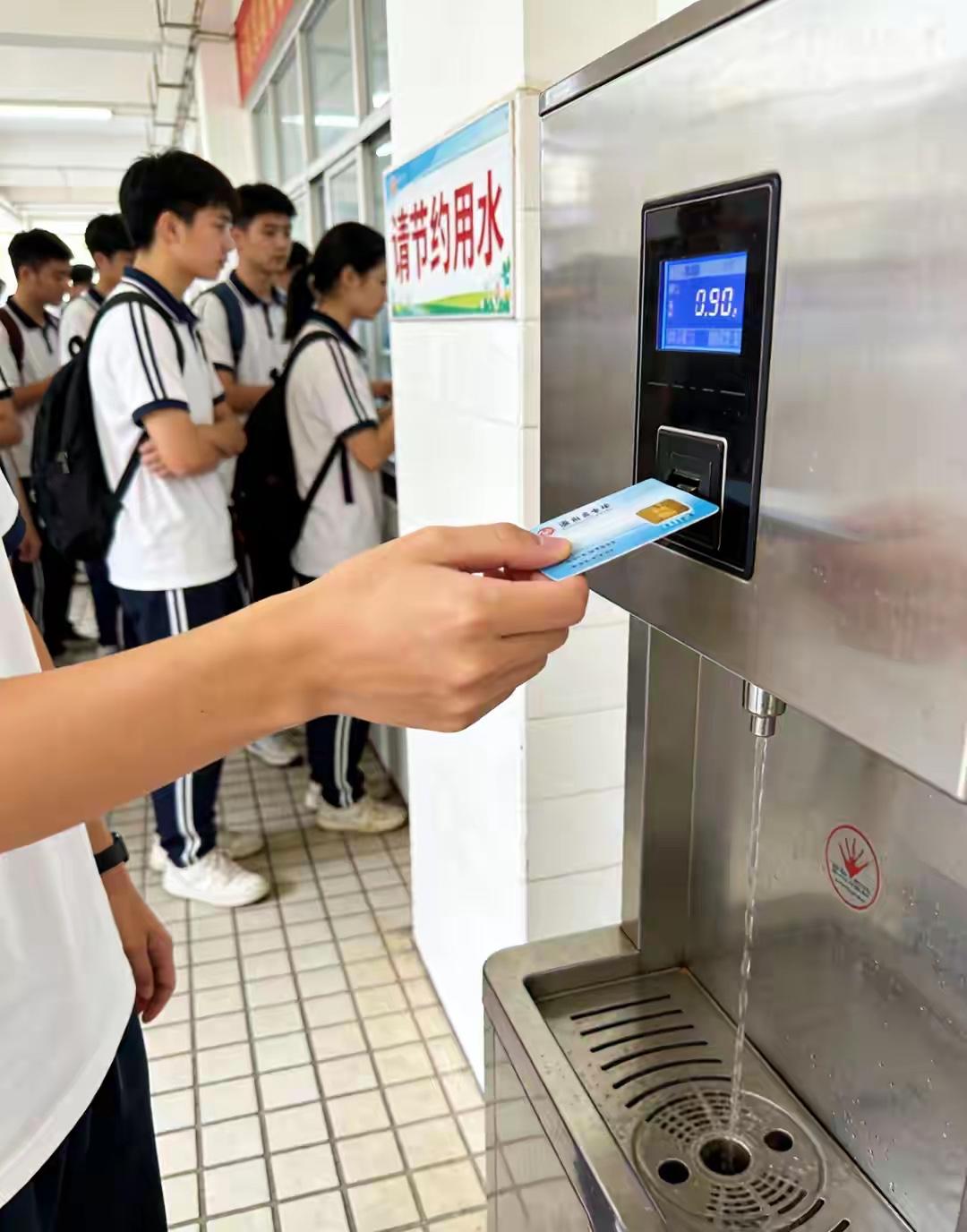 泉州一所中学喝热水还要刷卡付费，引发家长网友的巨大讨论，泉州科技中学竟然回应是第