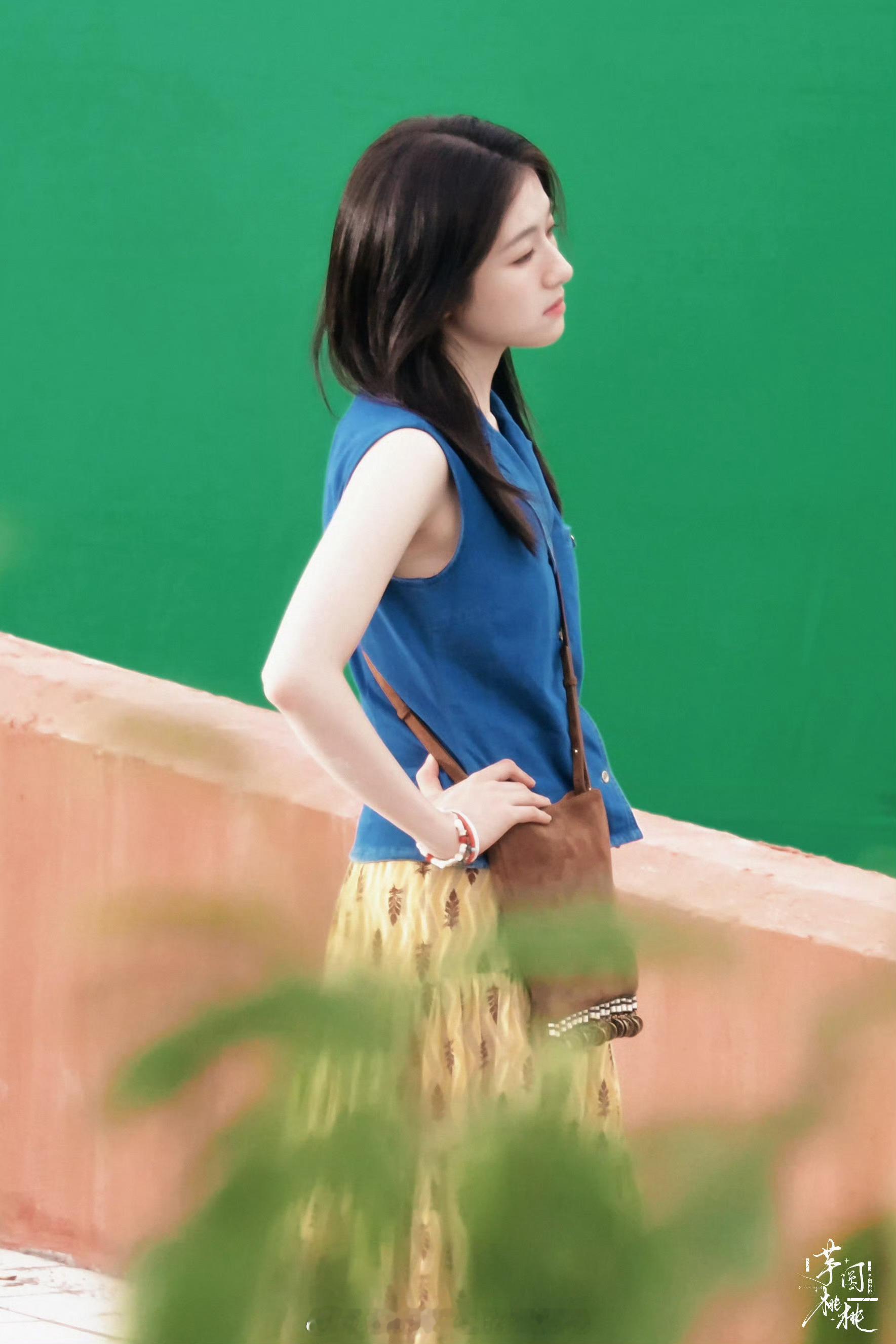 李兰迪《海岛舒服日志》路透图，明媚又清新的美丽少女！！​​