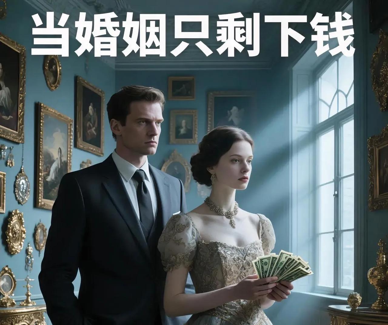 当婚姻只剩下谈钱时感情已渐行渐远从爱情的角度来看是悲哀的但从夫妻天长地久的