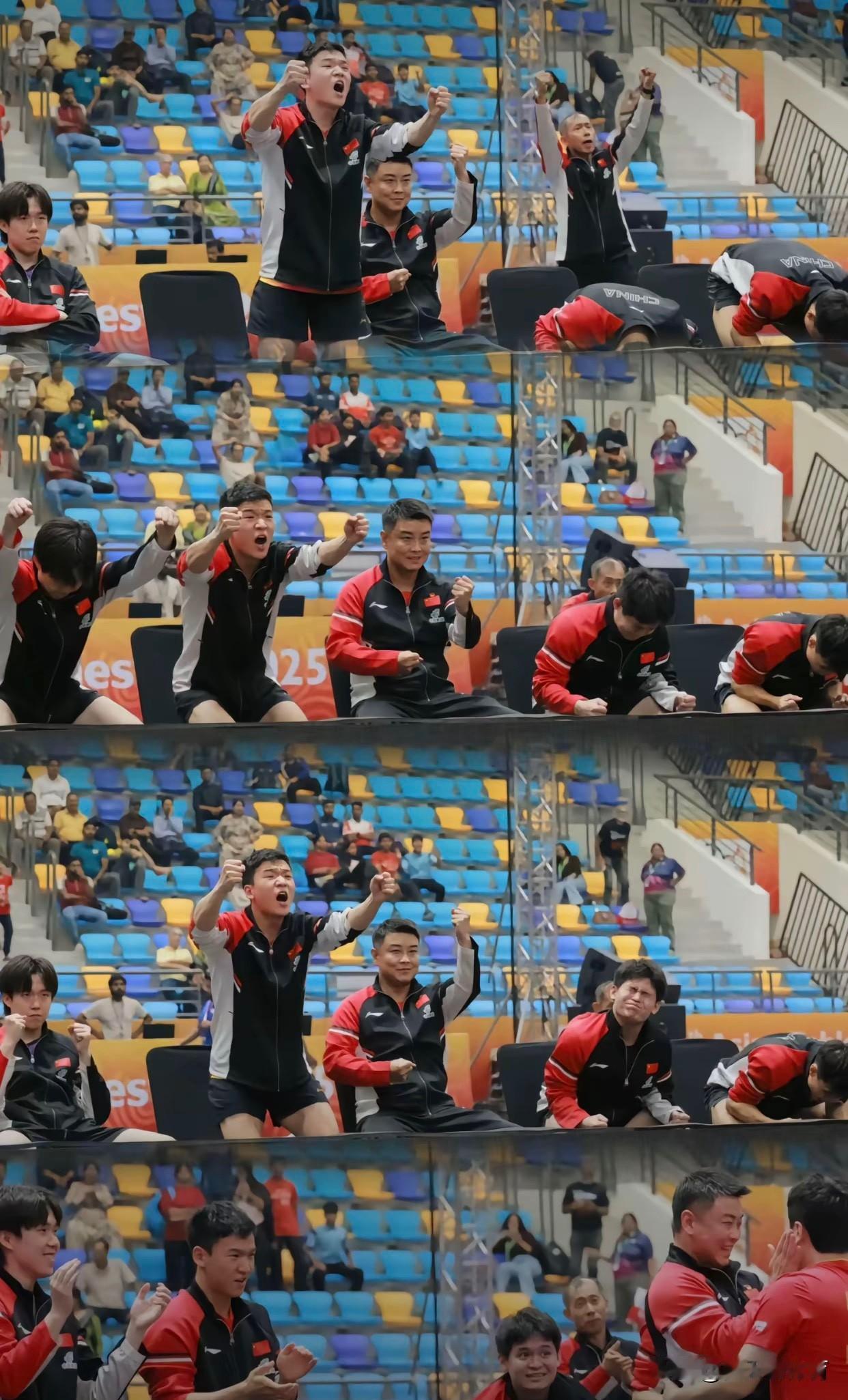 向鹏经过这次亚锦赛会成长更快的,毕竟他在半决赛整整喊了25局!他真的很懂事,这次