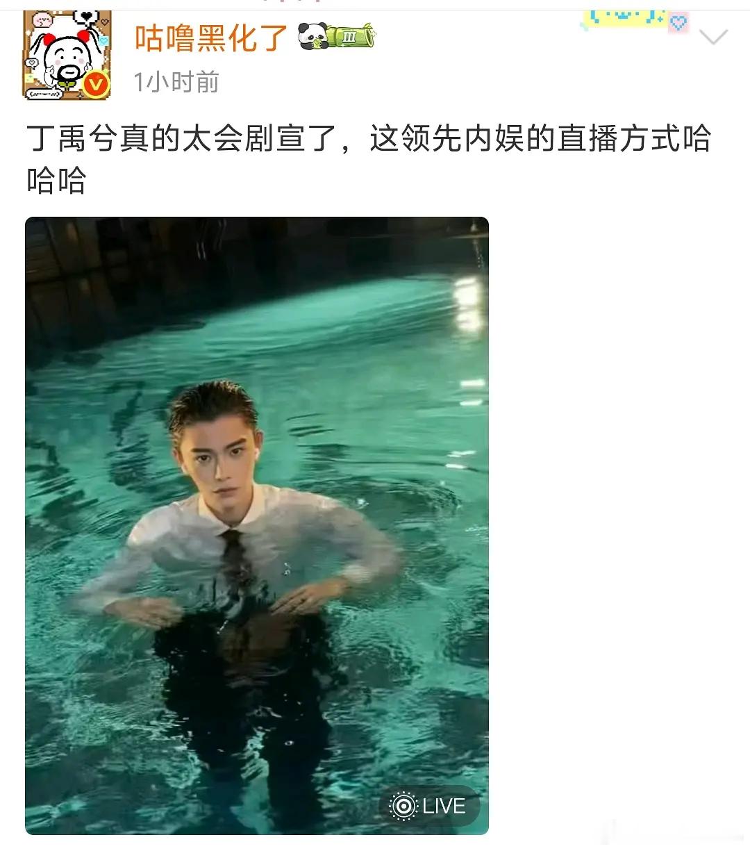 谁能看懂丁禹兮在干嘛？