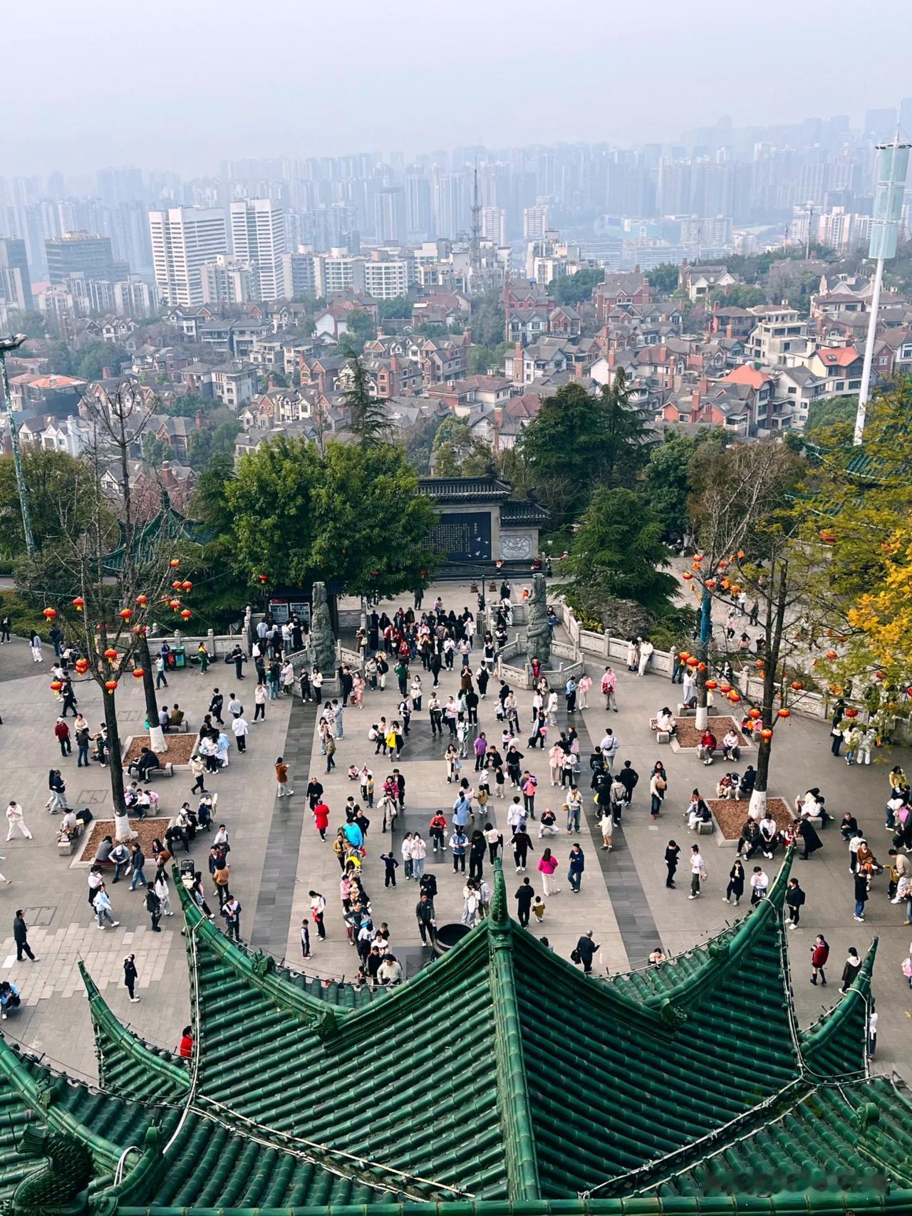 重庆江北的鸿恩寺公园，记得以前不是很火啊，现在怎么变的这么热门了？妥妥的网红打卡