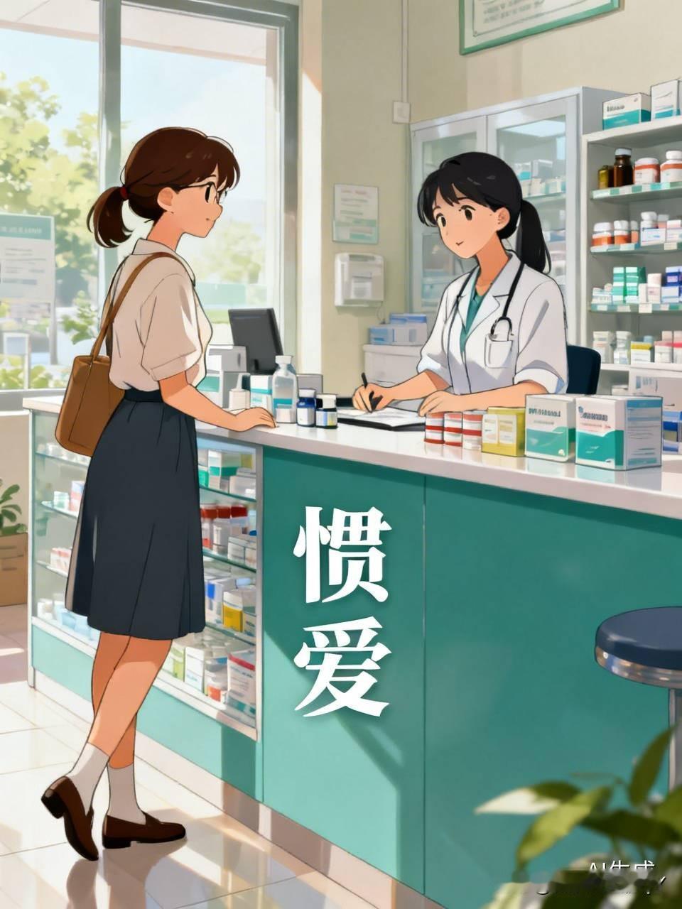 有位大姐走进药店，跟店员说要给老公拿药。店员问她要的具体是什么药，大姐扭捏着不好