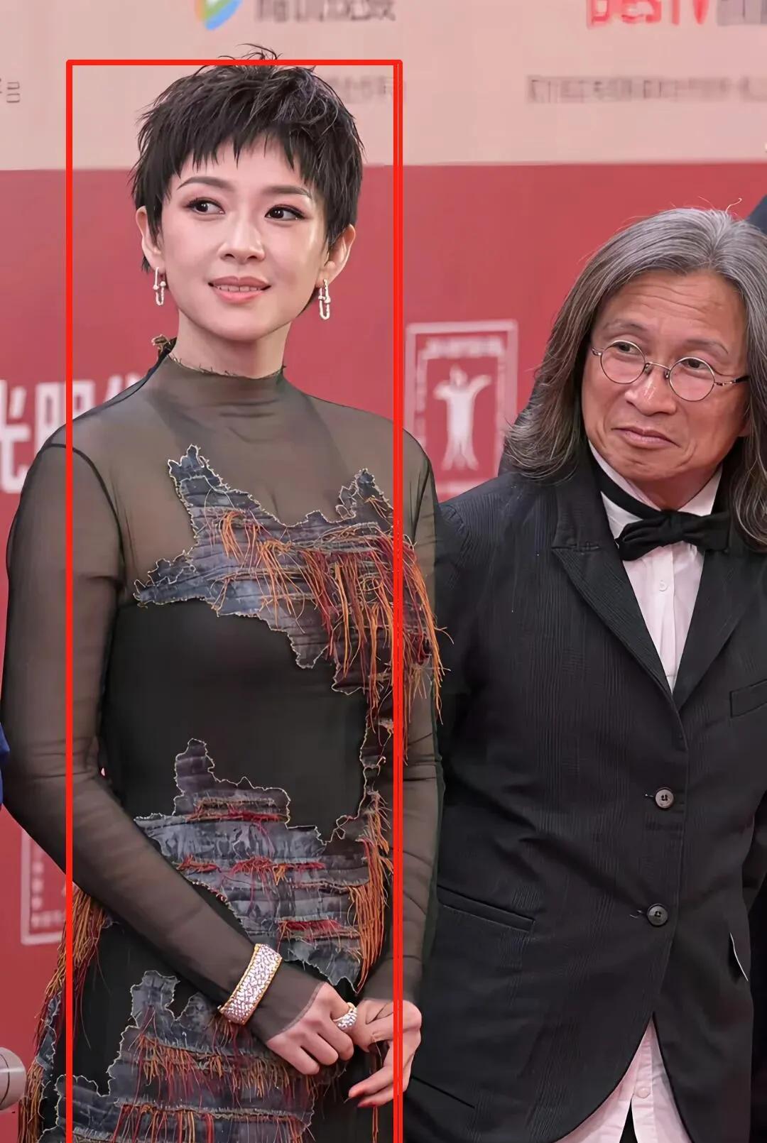救命，看到章子怡的生图我直接被美晕！现实中真的没人告诉她这样很犯规吗？这优越的五