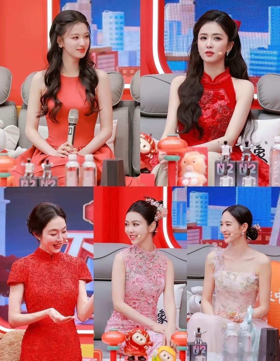 春晚是给王楚然一个人开滤镜吗？灯笼颜色都变成橙色了,完全是上春山