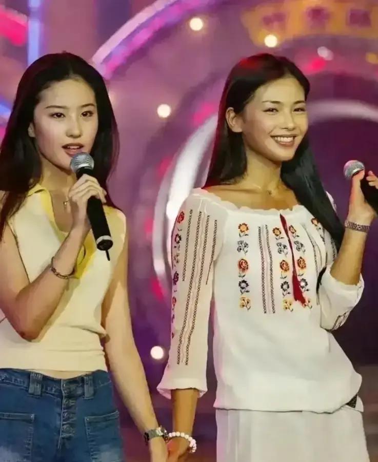 15岁刘亦菲素颜白裙往镜头前一站，张纪中手里的笔直接掉地上，当场拍板王语嫣就是她