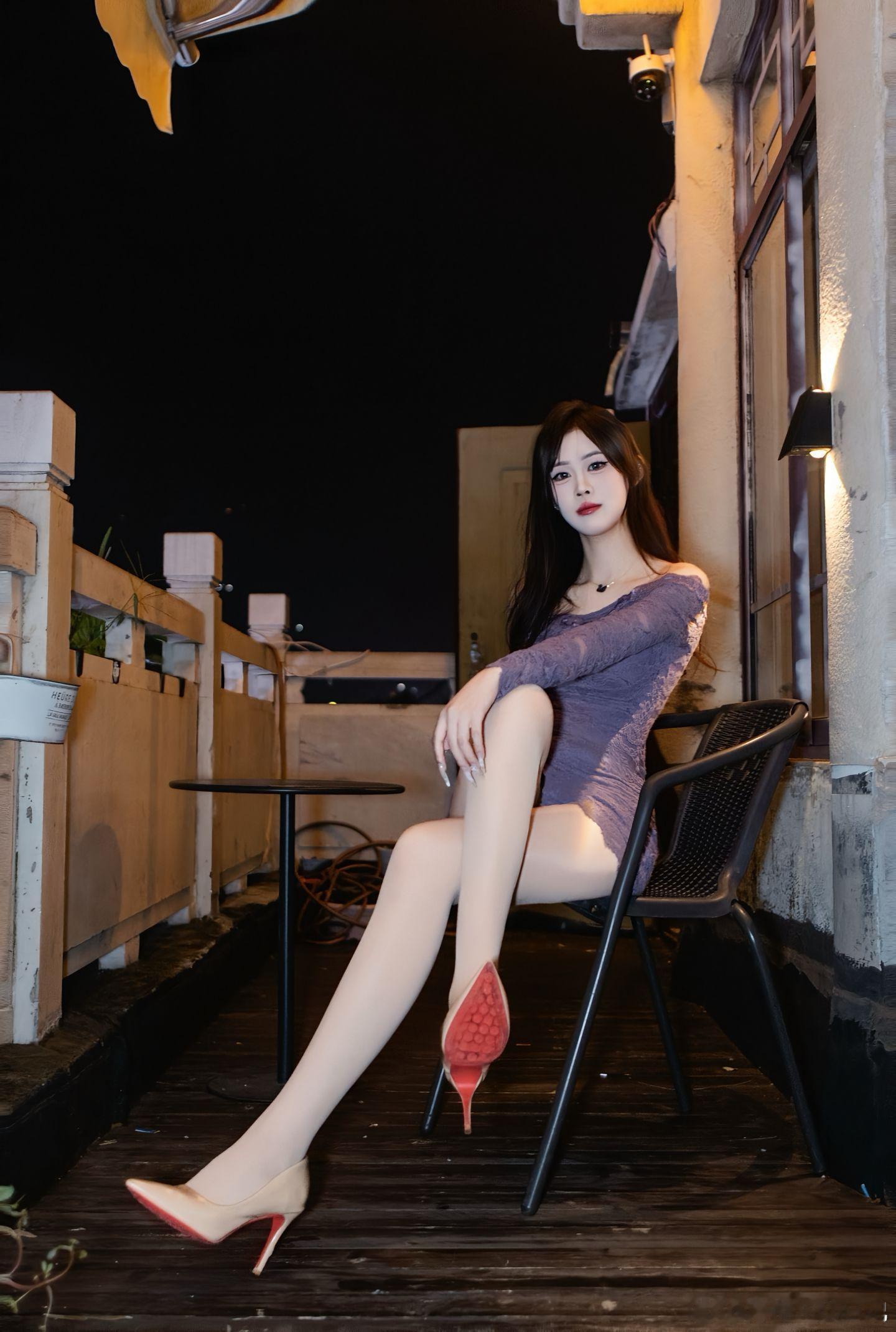 约拍夜色拍美女精彩人像​​​