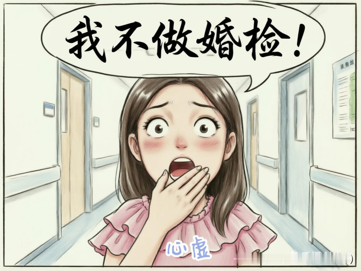 📝婚检，会把多少残花败柳拒止在婚姻门外？下面这个典例，是我亲眼目睹的：───