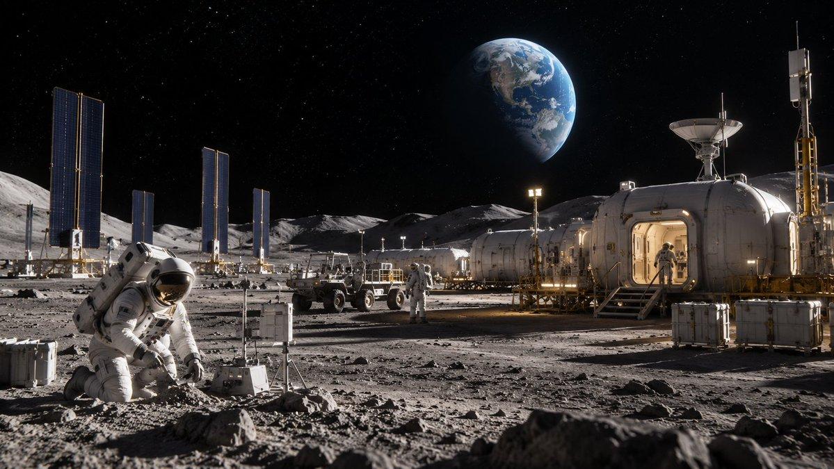 【登月新里程碑！NASA启动月球基地技术招标，目标在月球南极建造永久驻人基地】