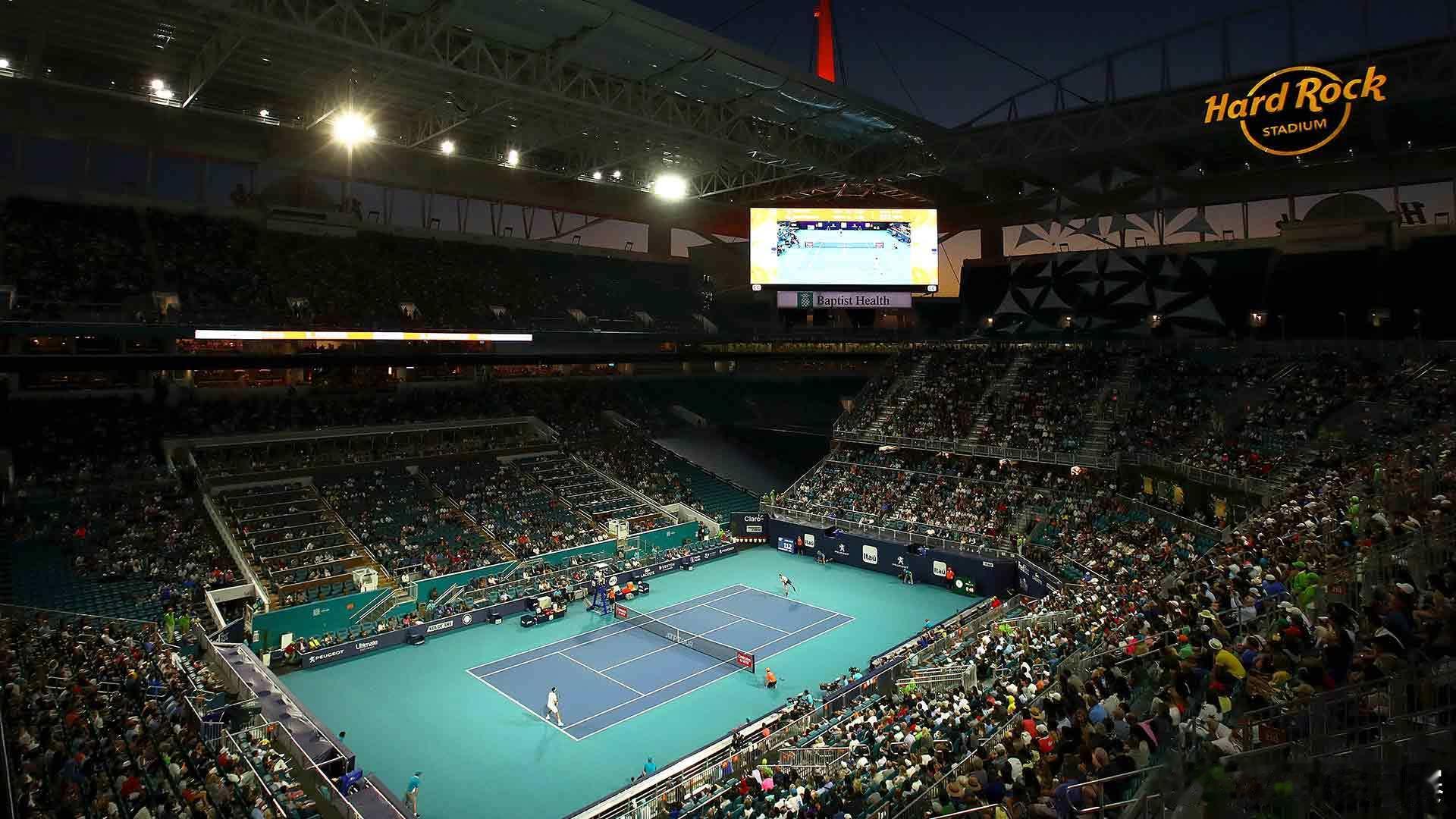 🌴🐬ATP1000迈阿密大师赛下半区首轮全部战罢，完整赛果如下（按照签